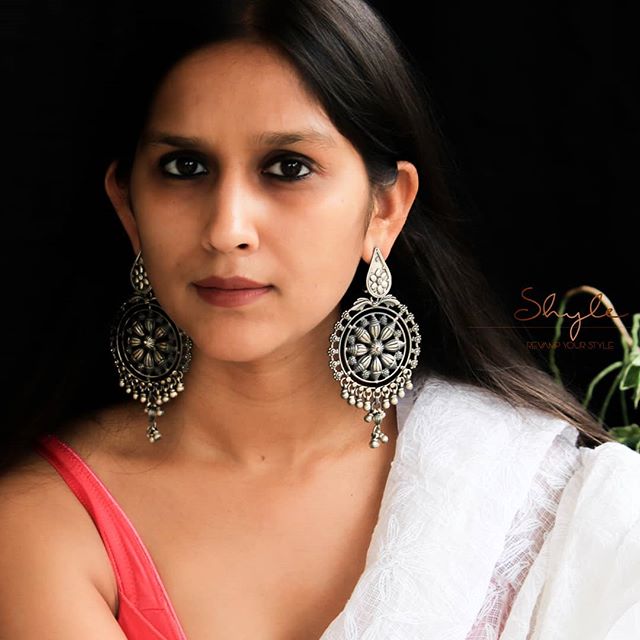 Anvaya Intricate Chakra Classic Ghughri Earrings