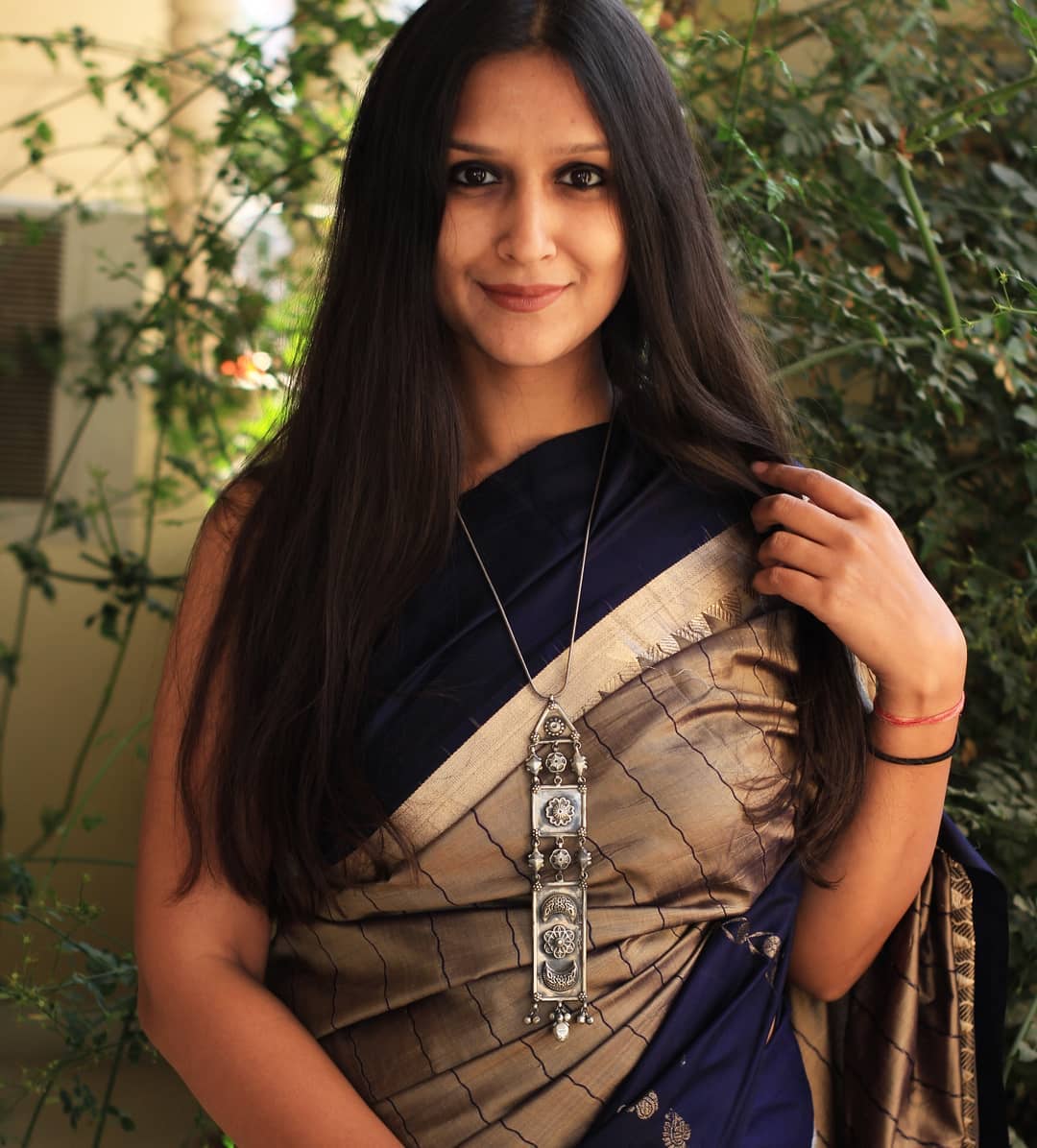 Anvaya Vintage Art Inspired Necklace