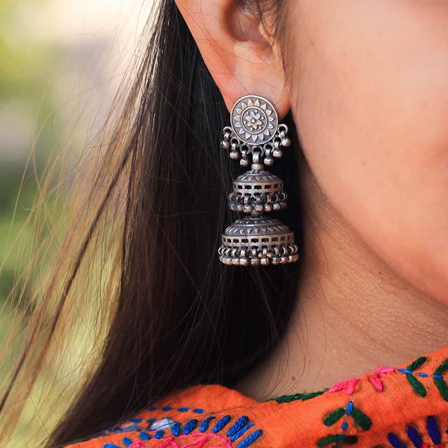 Jhumri Layered Detailed Jhumka