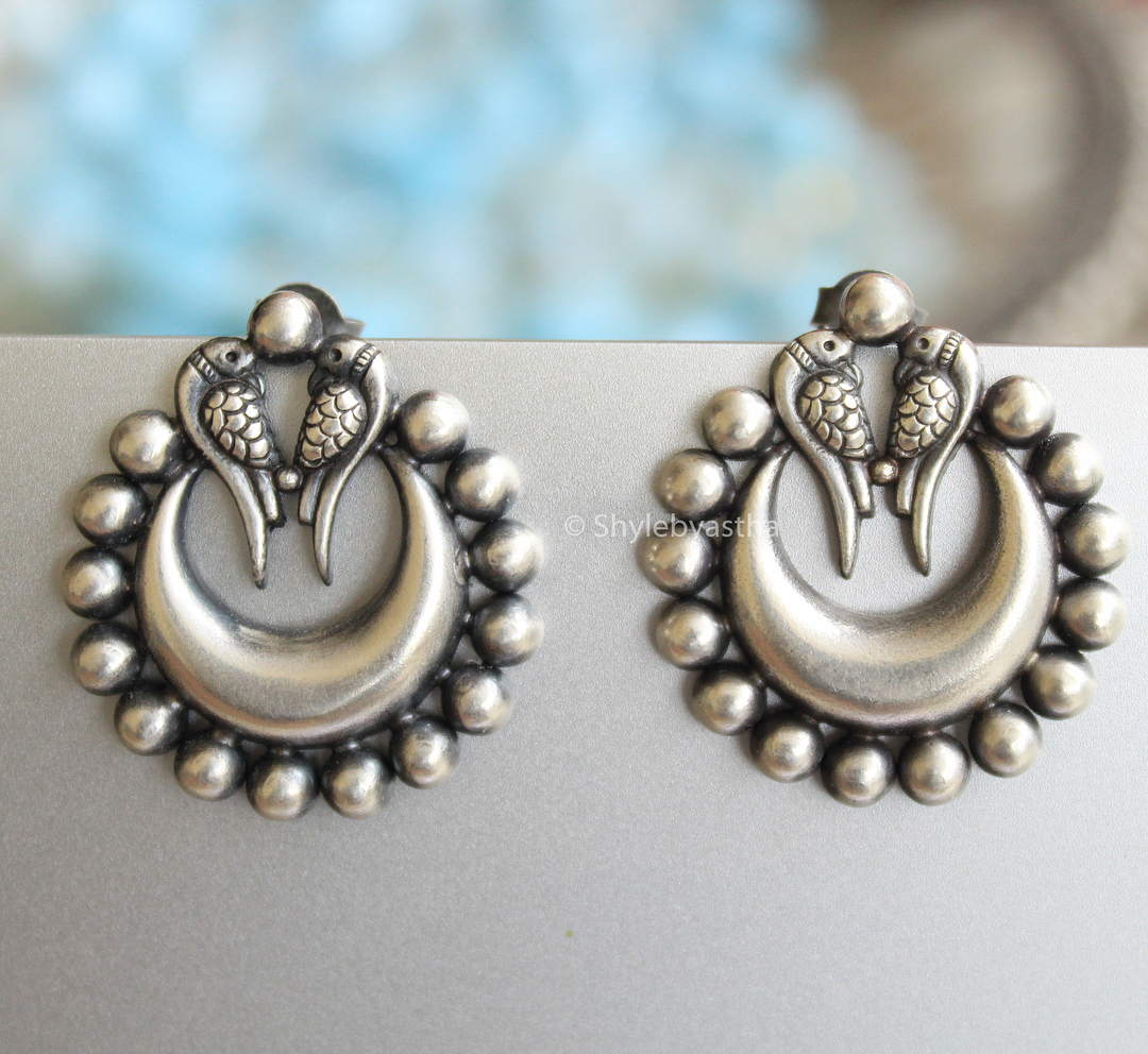 Adya Dual Parrot Studs