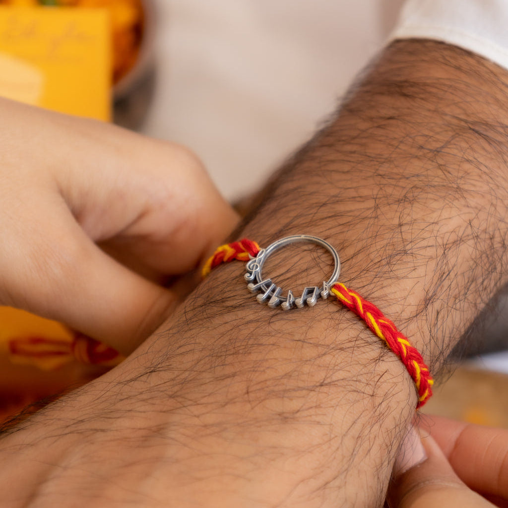 Adya Fine Musical Note Rakhi