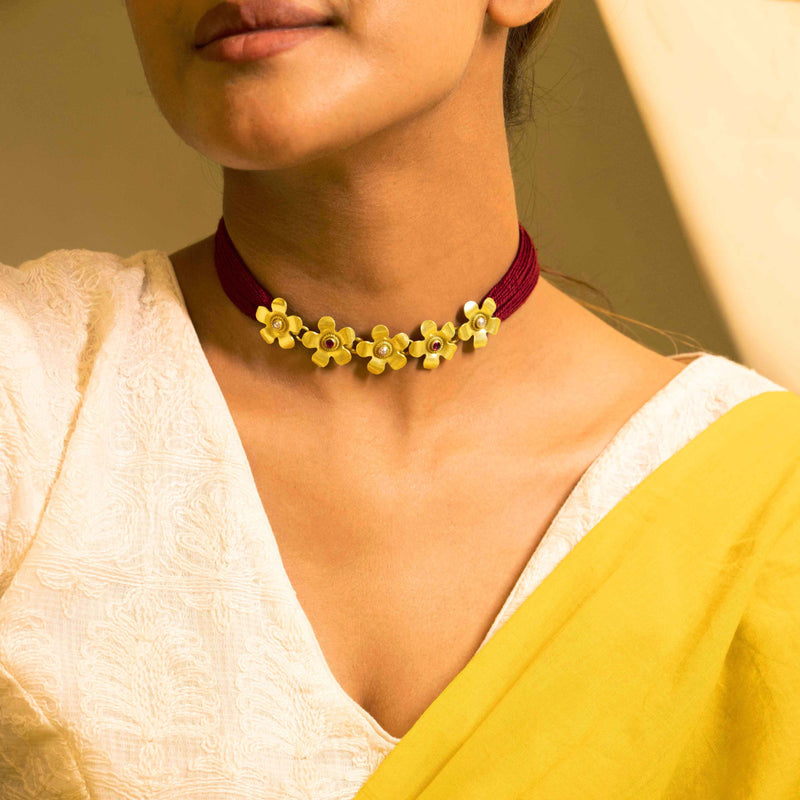 Adya Flora Bloom Dori Choker
