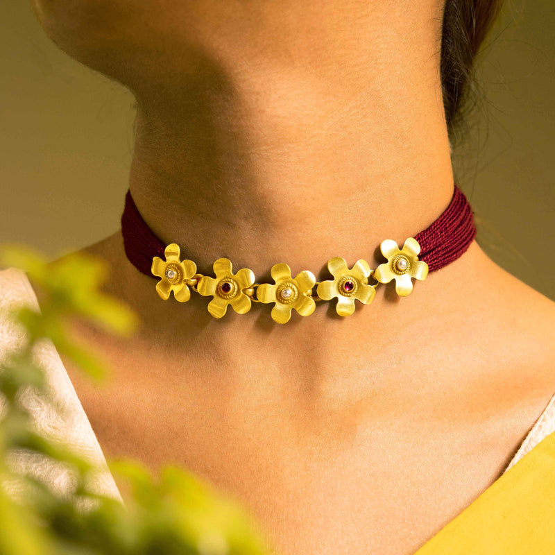Adya Flora Bloom Dori Choker