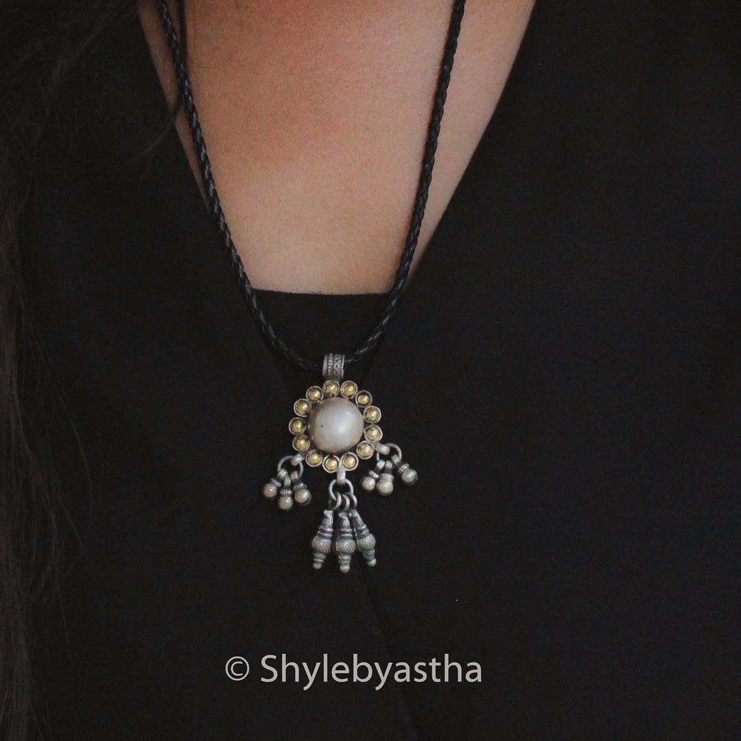 Adya Gold Plated Pendant