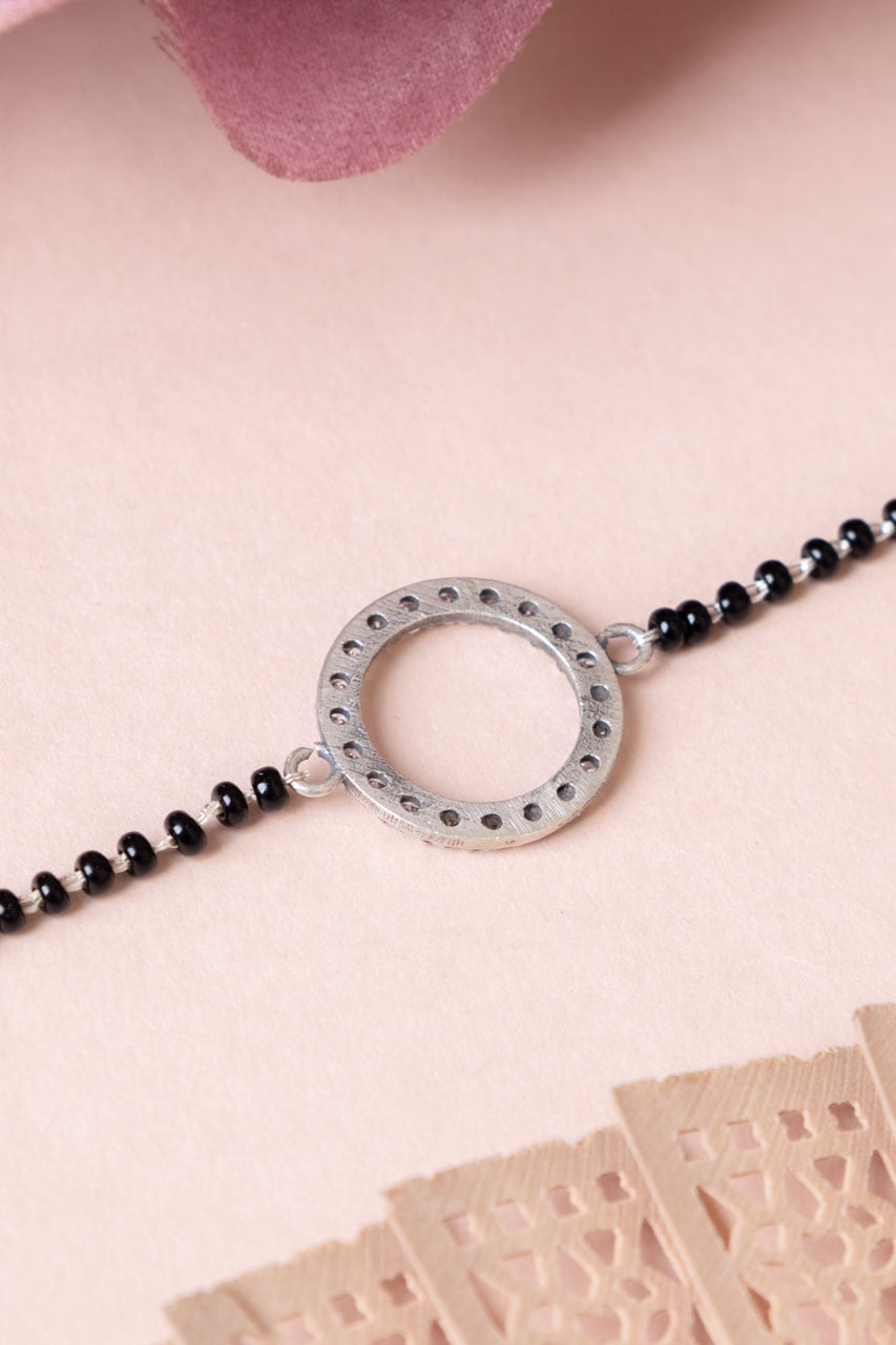 Adya Fine Infinity Band Hand Mangalsutra