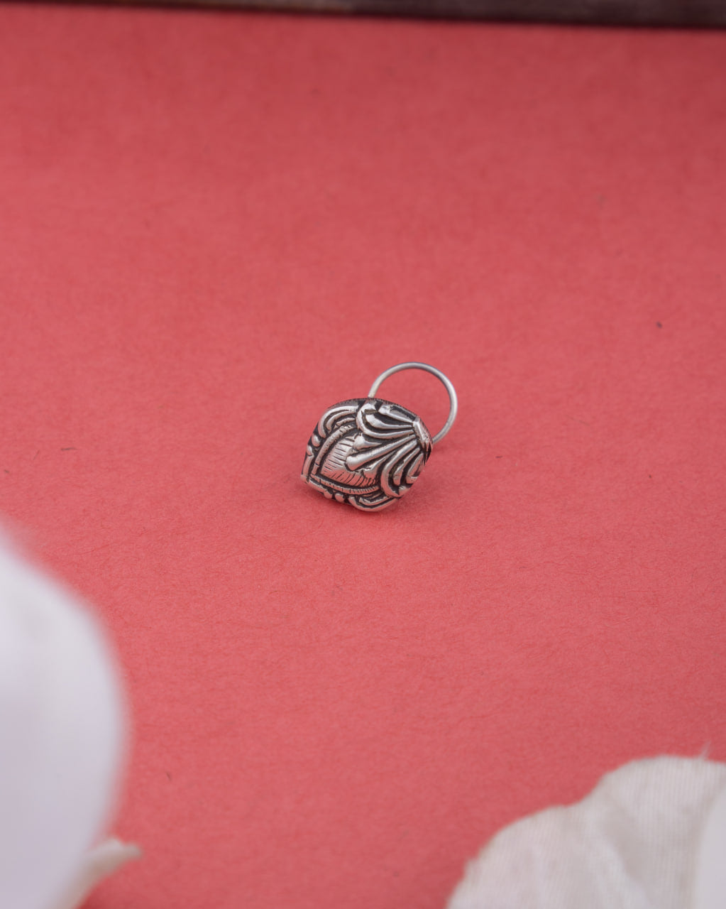 Adya Intricate Petal Nose Ring