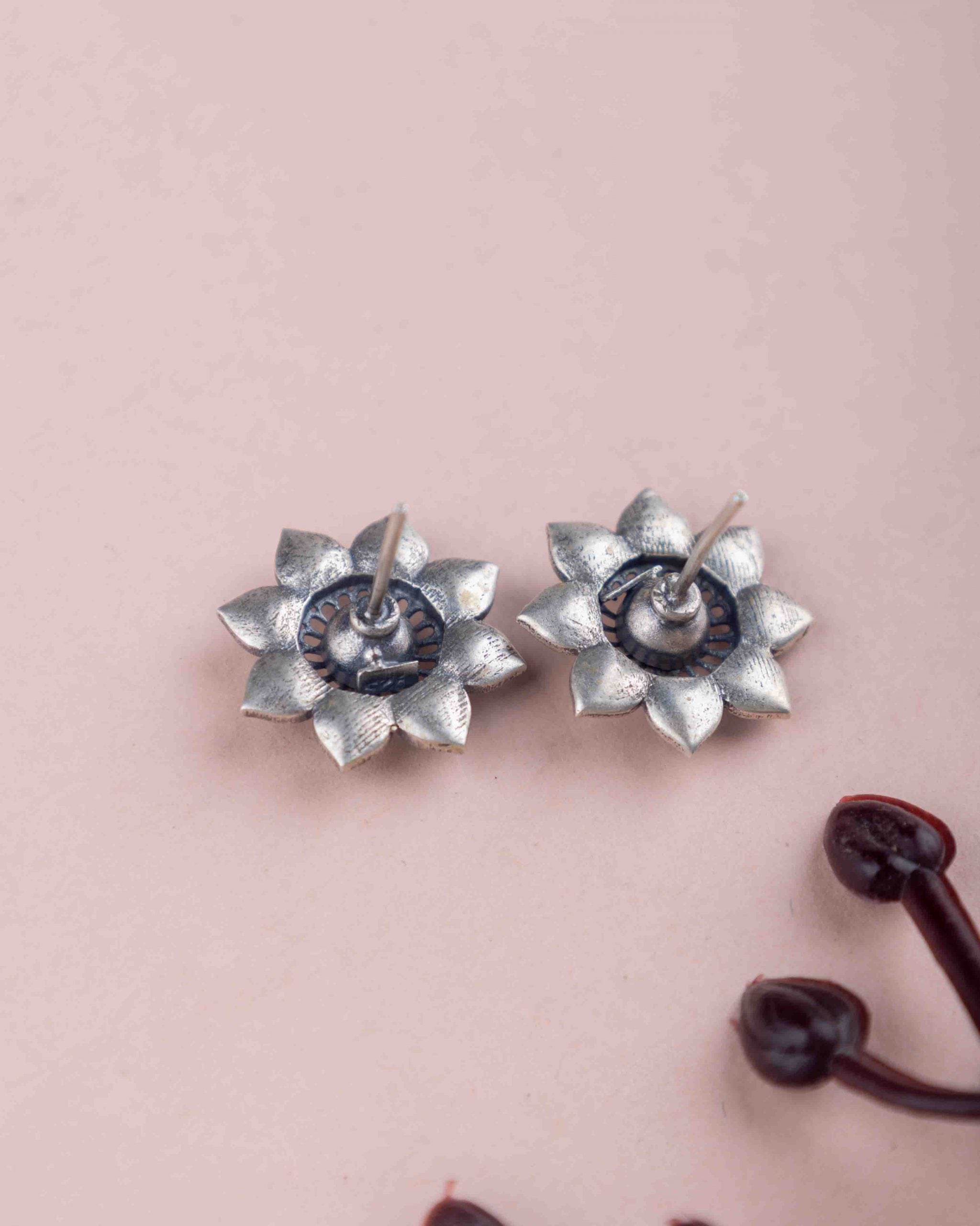Adya Intricate Versatile Flower Studs