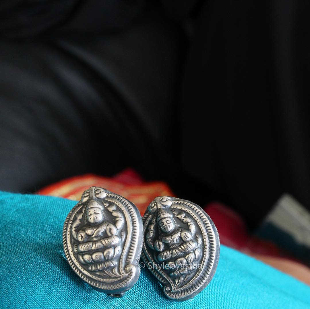 Adya Laxmi Deity Studs
