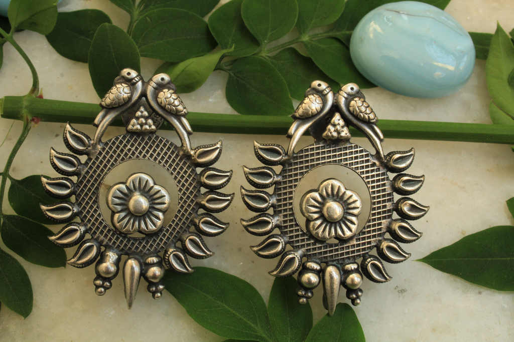 Adya Mini Parrot Studs