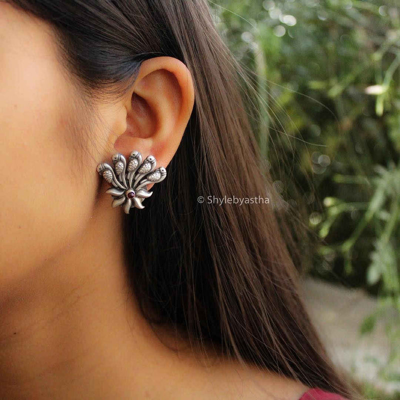Adya Multi Parrot Quirky Studs