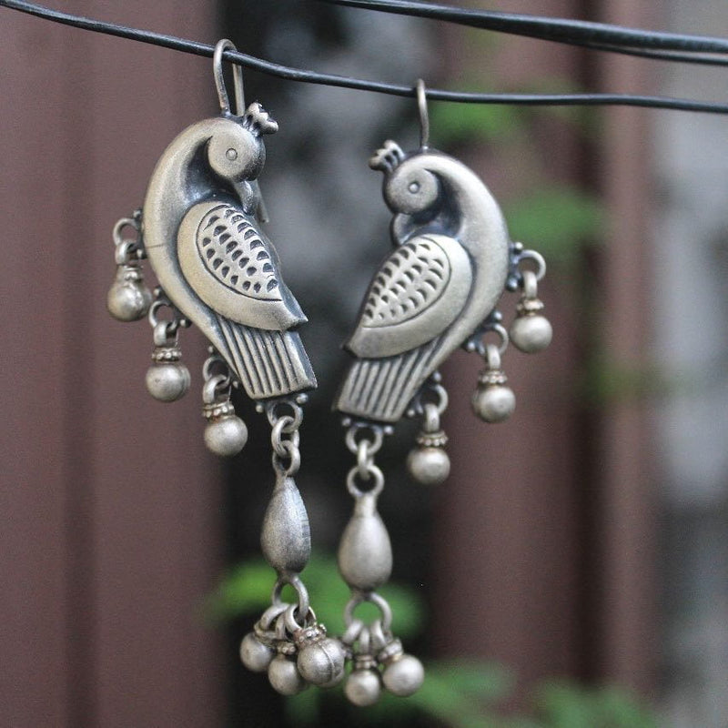 Adya Parrot Fish Hook Earrings