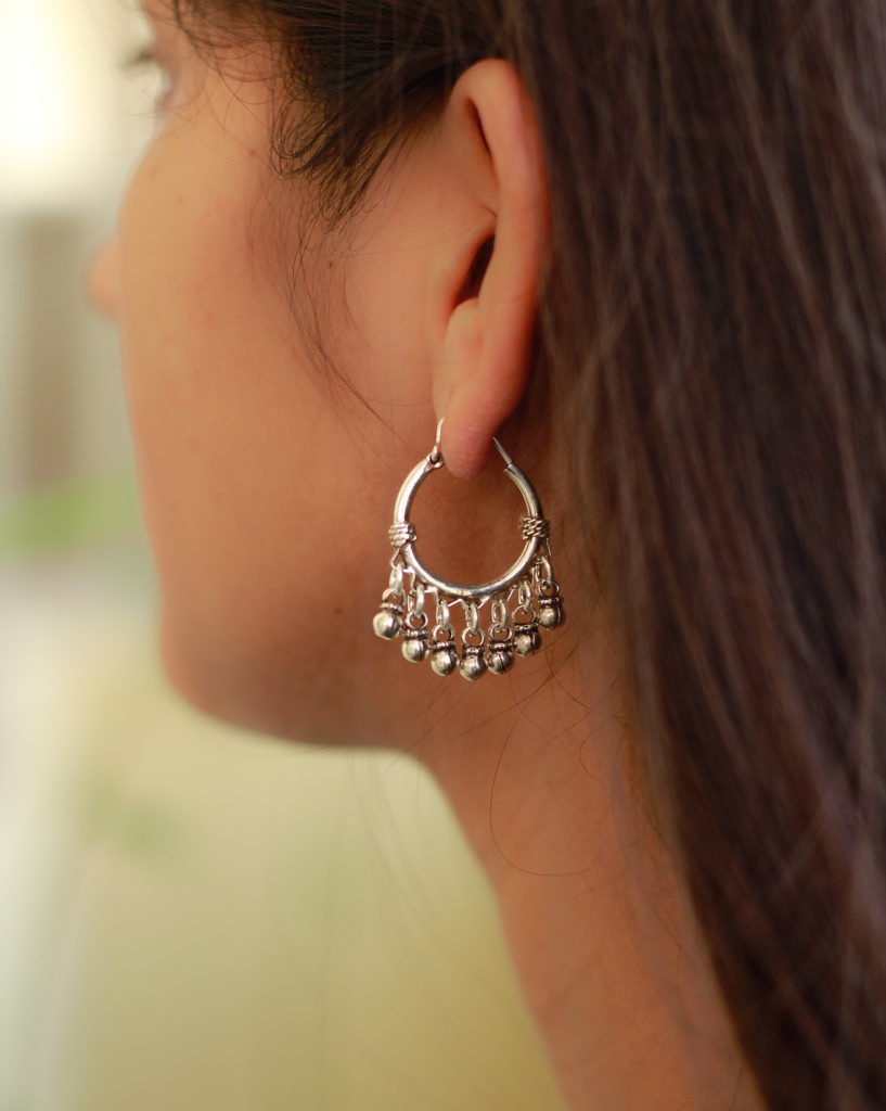 Adya Fine Silver Balis