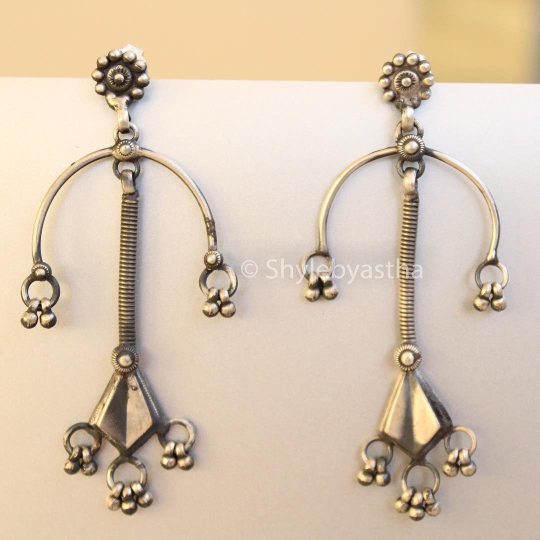 Adya Quirky Spiral Earrings