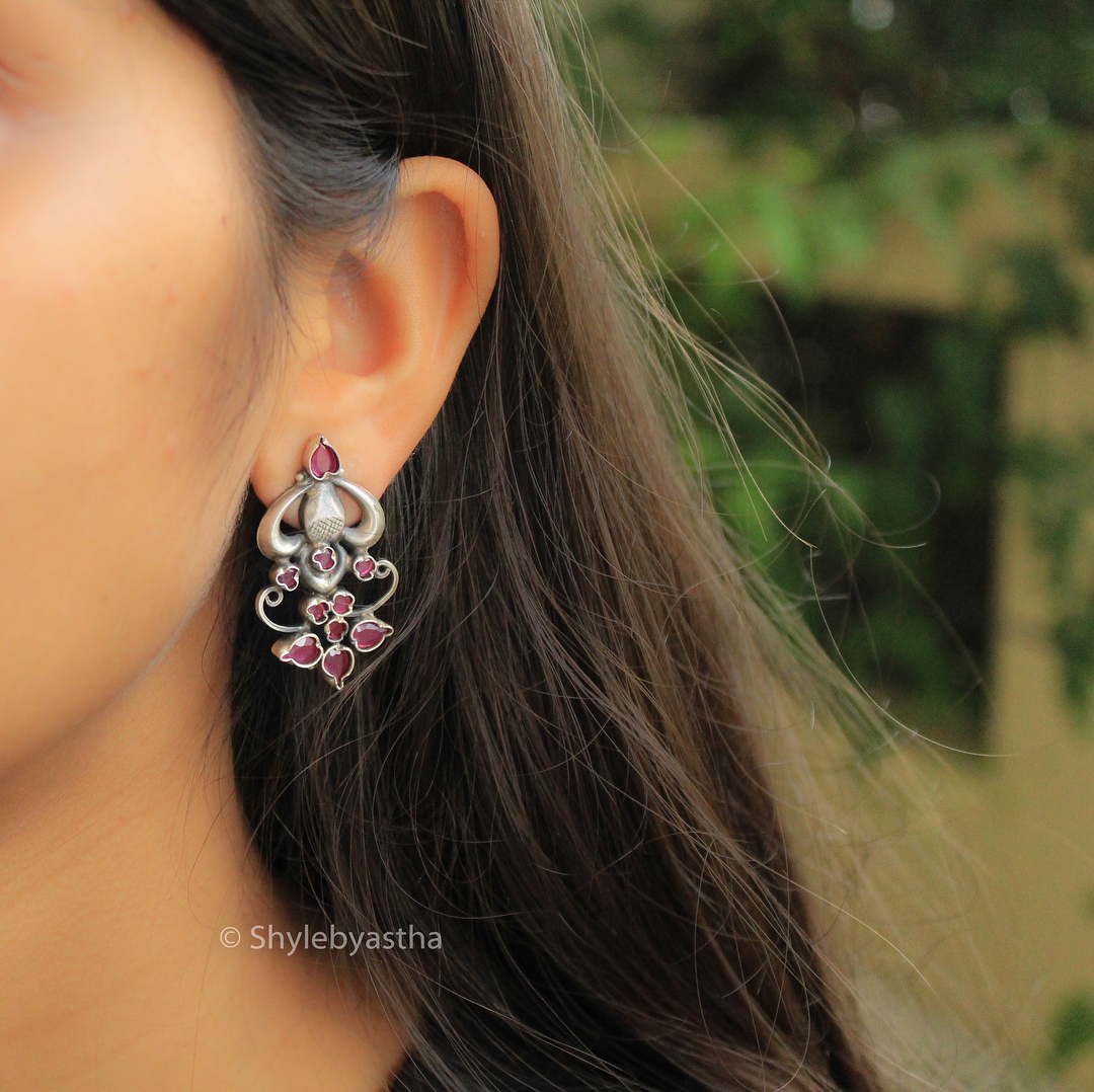 Adya Ruby Studs