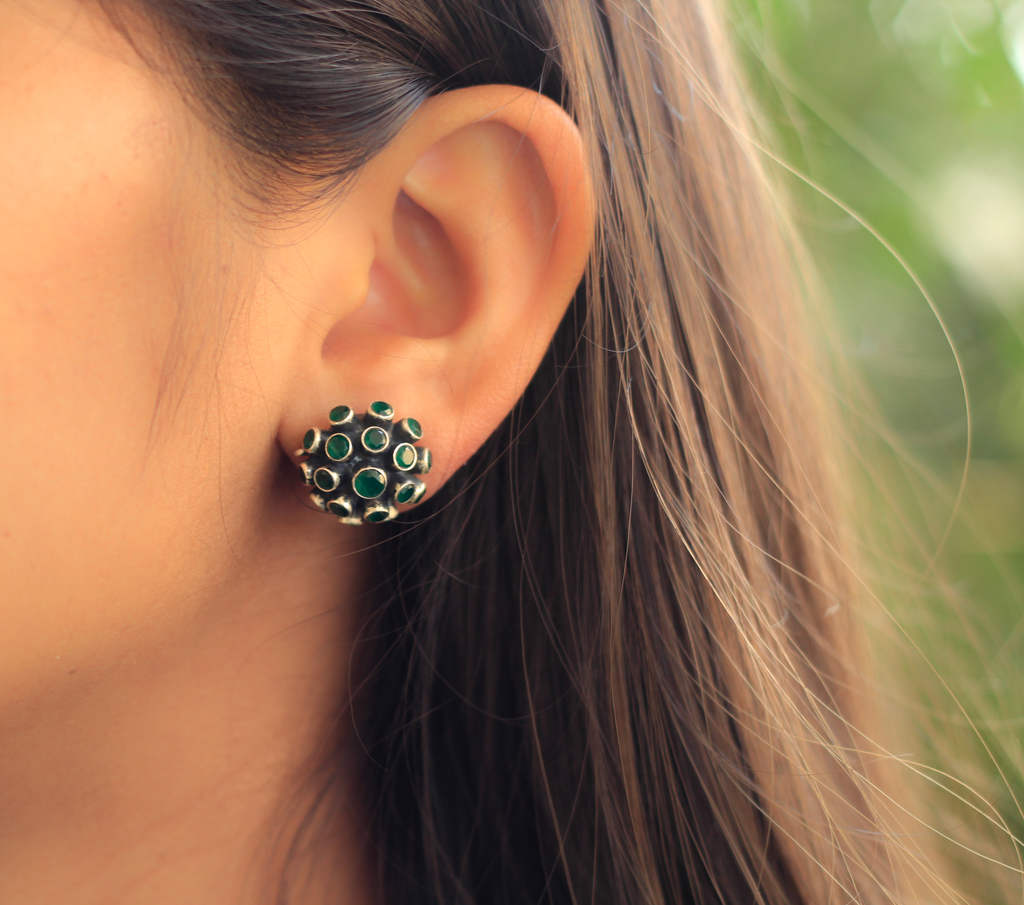Adya Spiral Studs