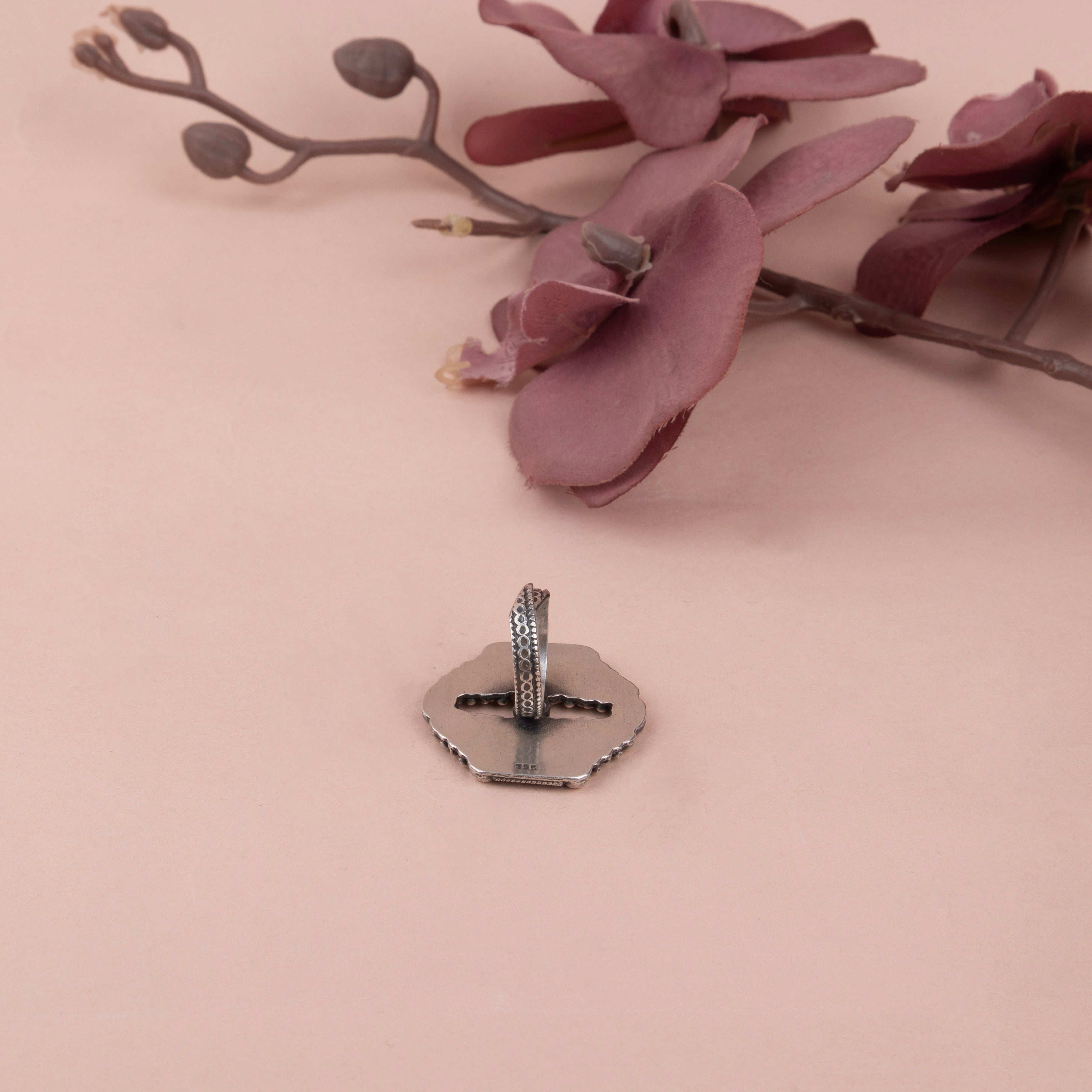 Adya Bageecha Intricate Stategment Ring