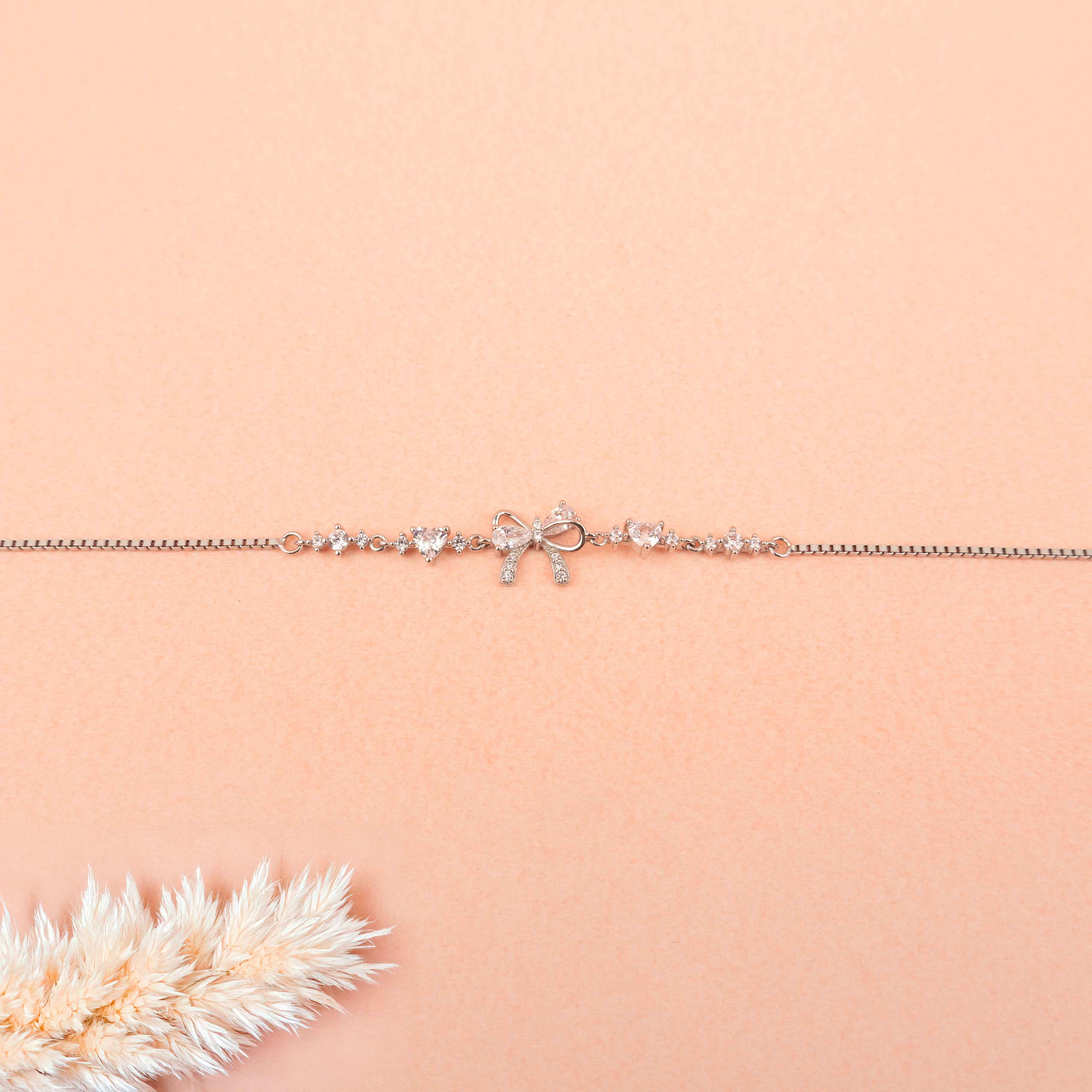 Adya Delicate Bow Anklet