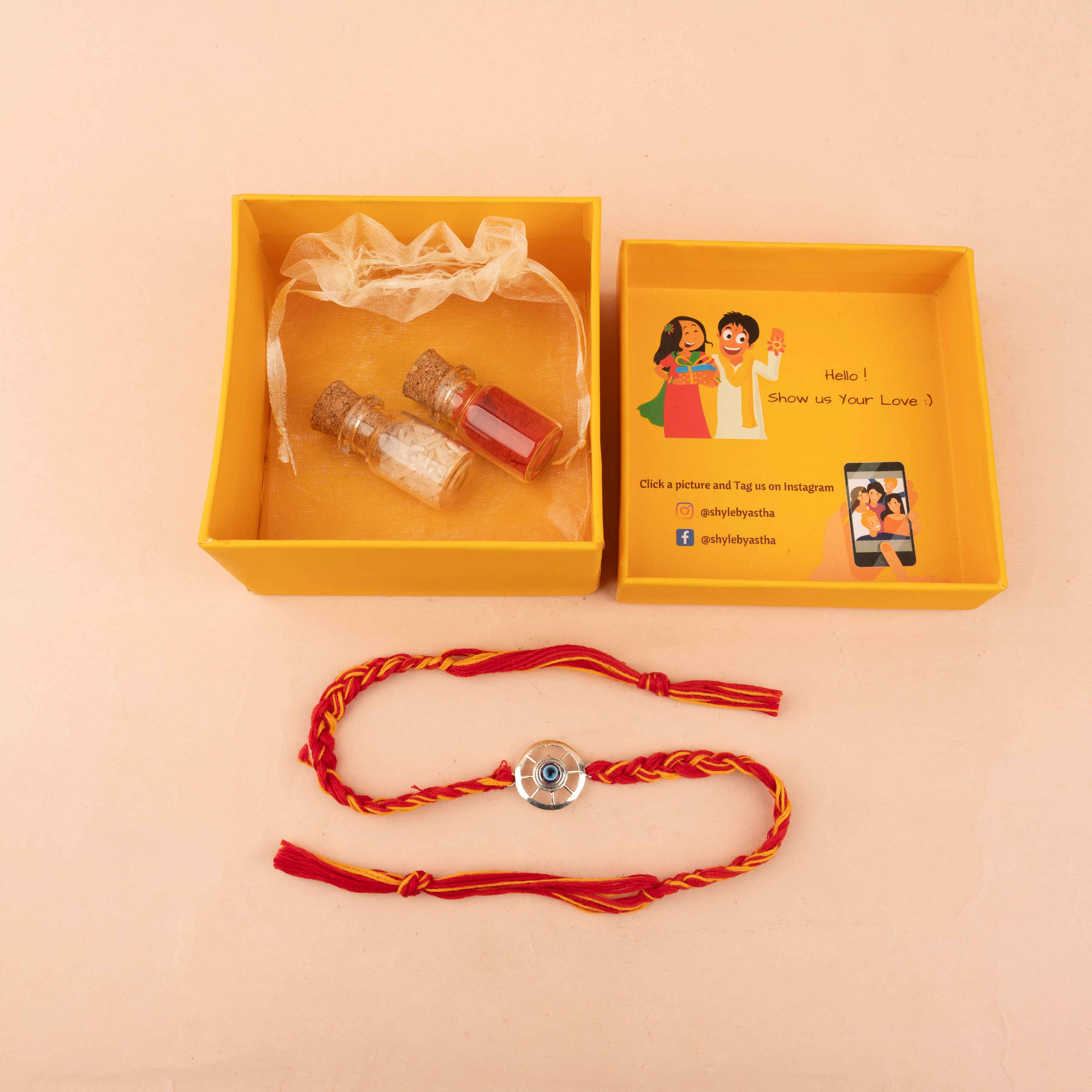Adya Fine Evil Eye Rakhi