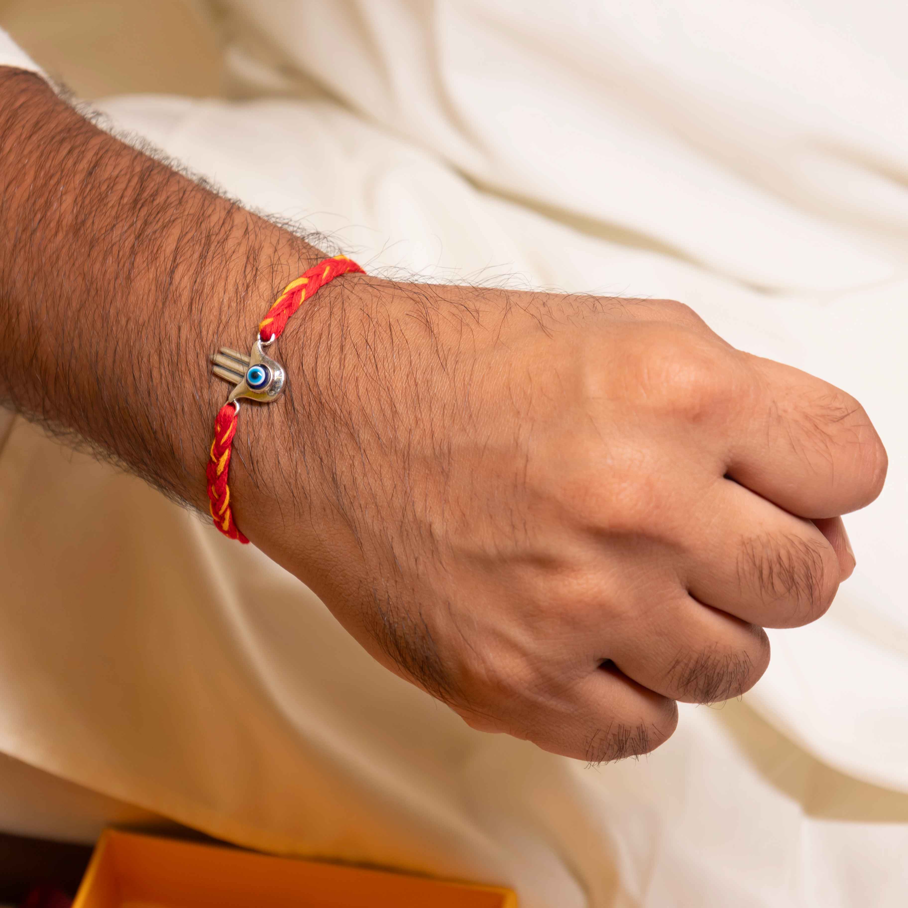 Adya Hamsa Evil Eye Rakhi