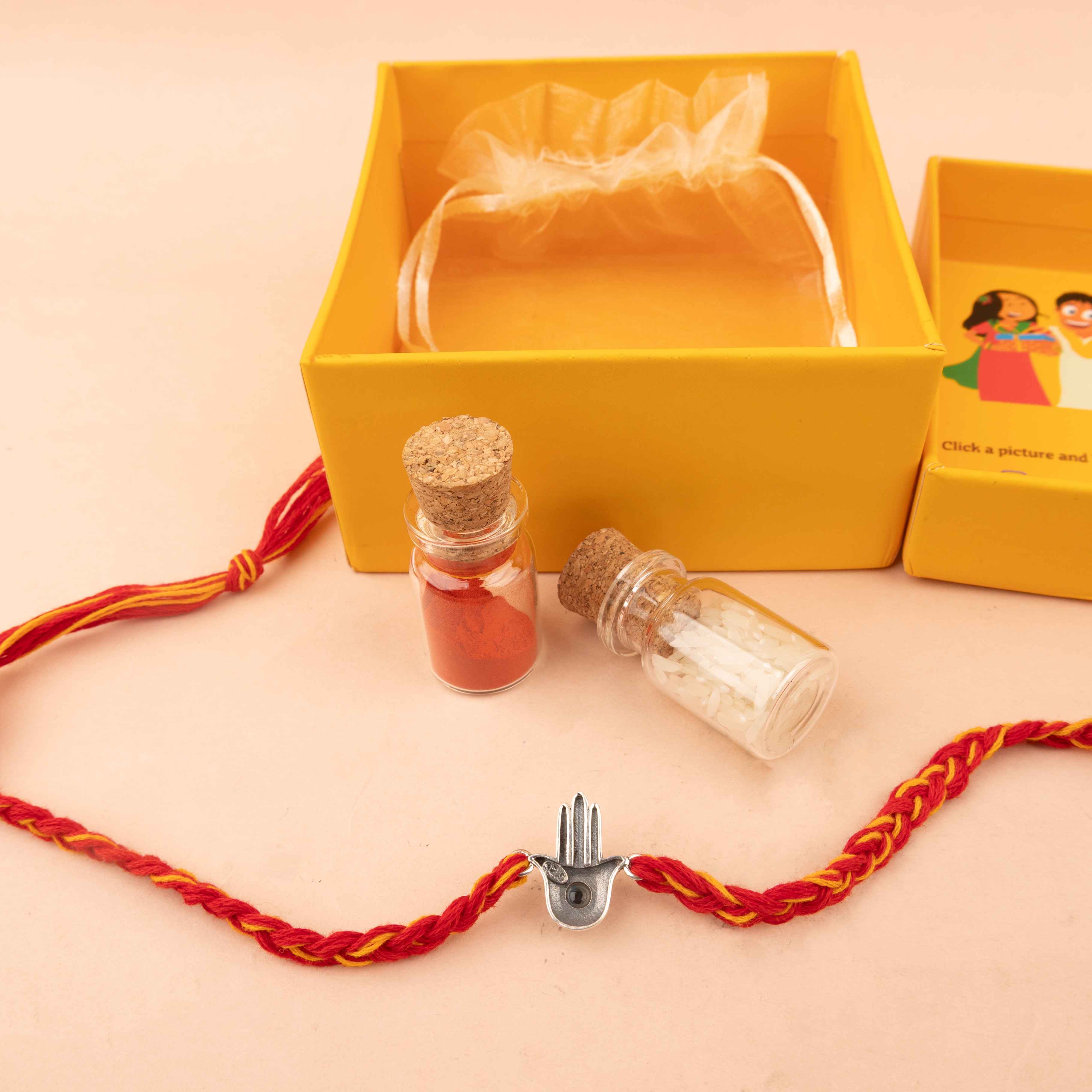 Adya Hamsa Evil Eye Rakhi