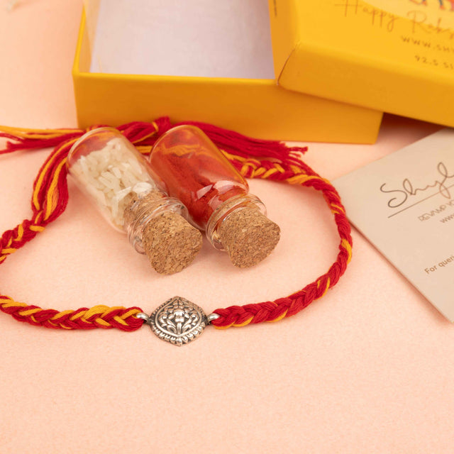 Adya Intricate Flora Rakhi