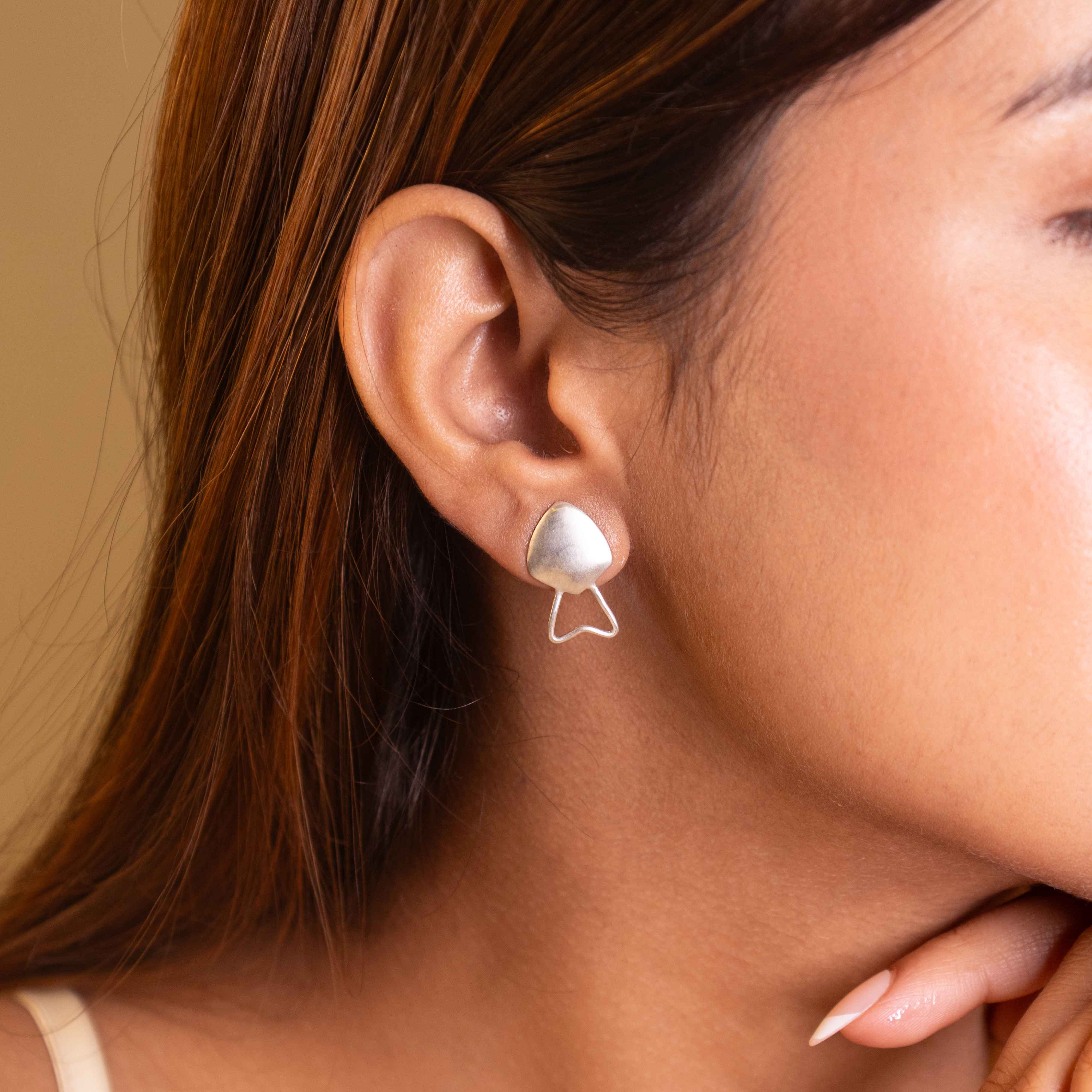 Adya Mini Aqua Fish Earrings
