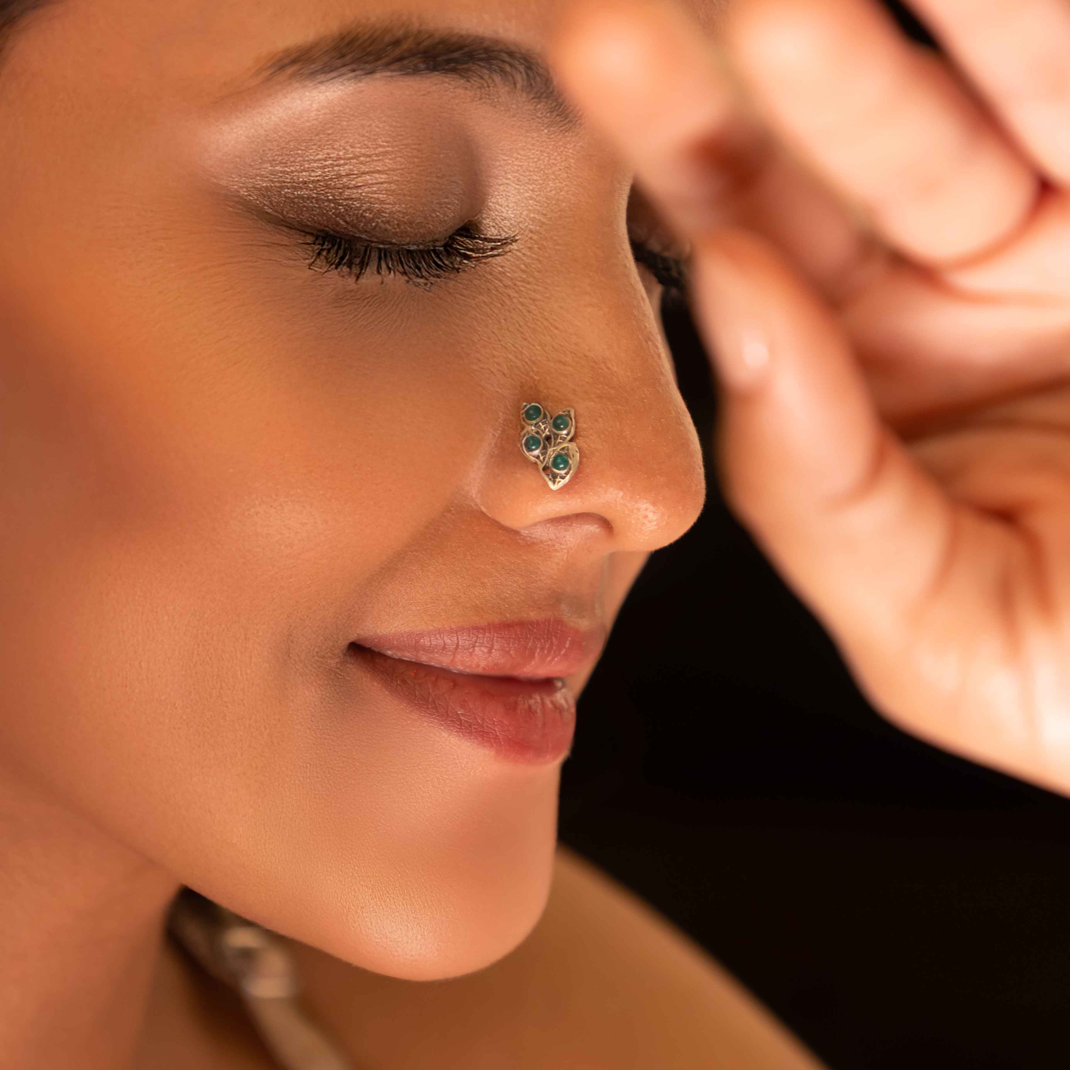 Adya Morpankh Pierced Nose Ring