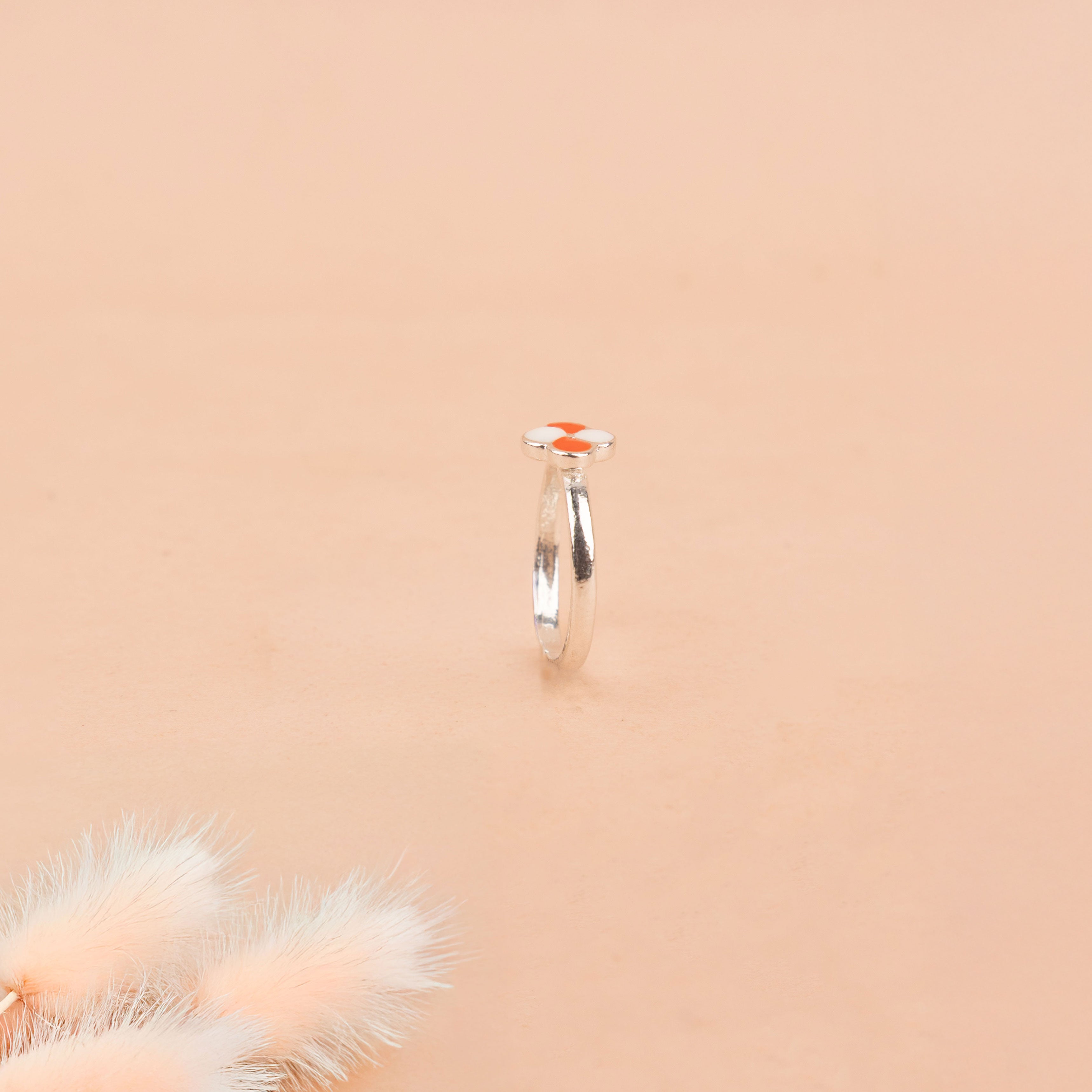 Adya Orange Blossom Bud Midi Ring