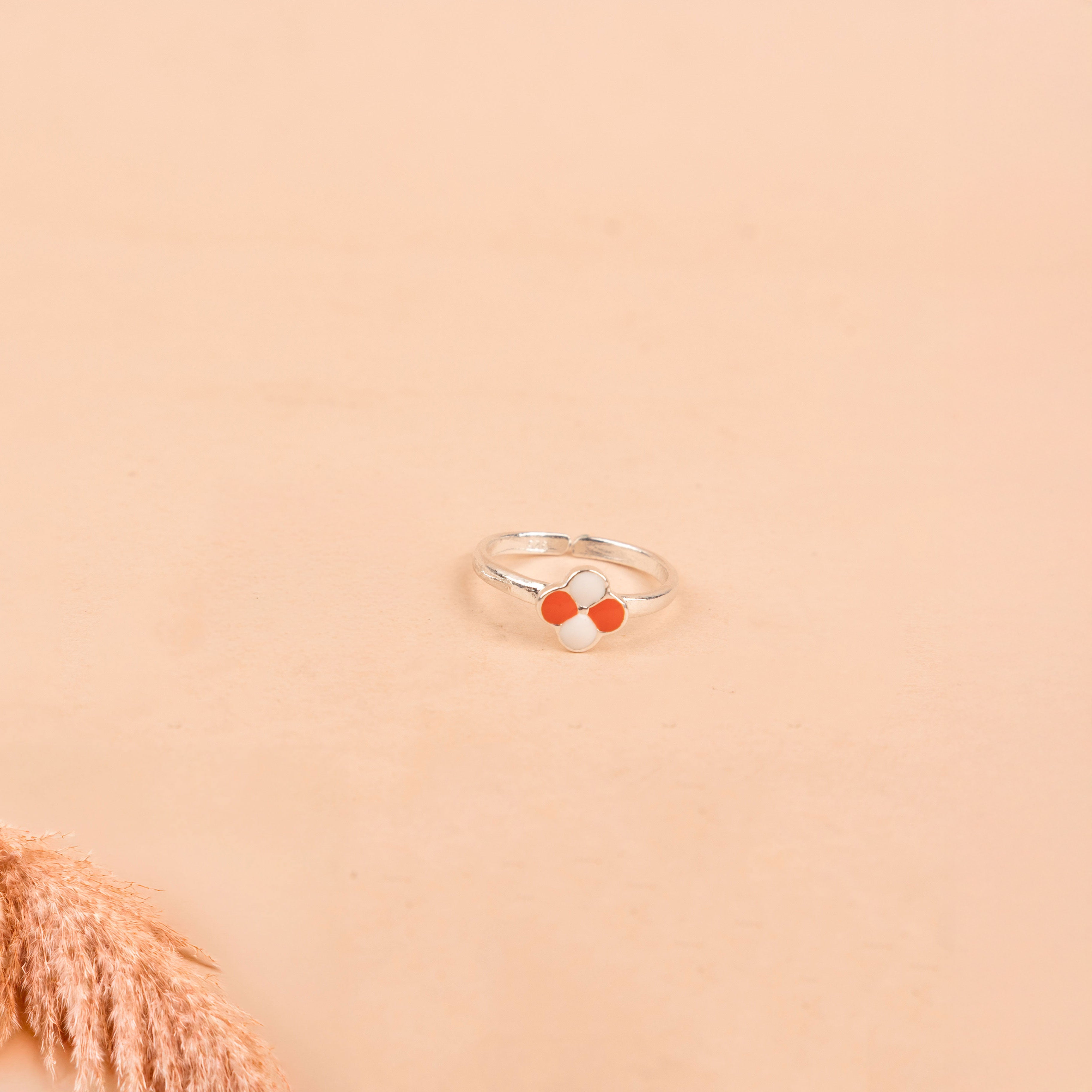 Adya Orange Blossom Bud Midi Ring