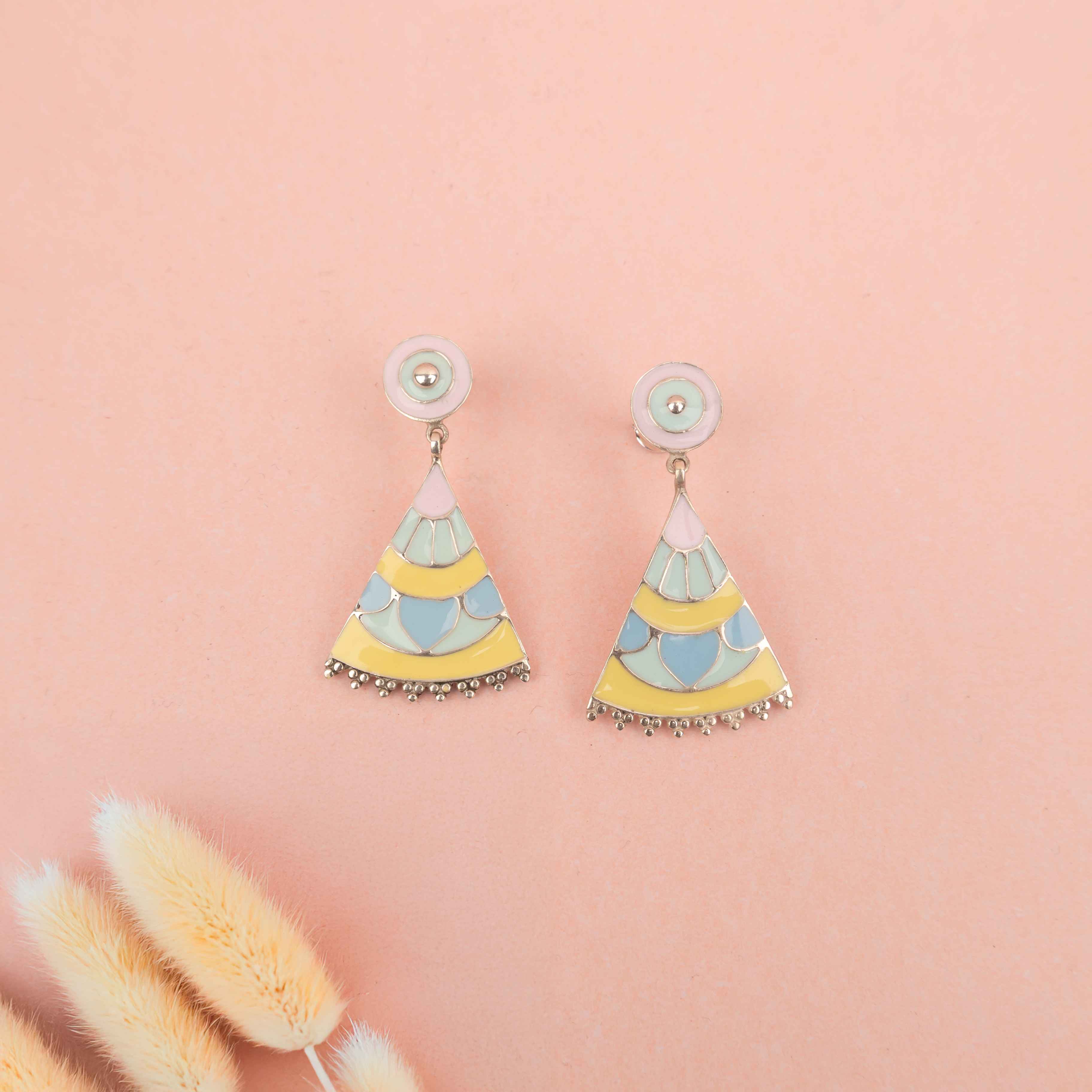 Adya Pastel Enamel Drop Earring