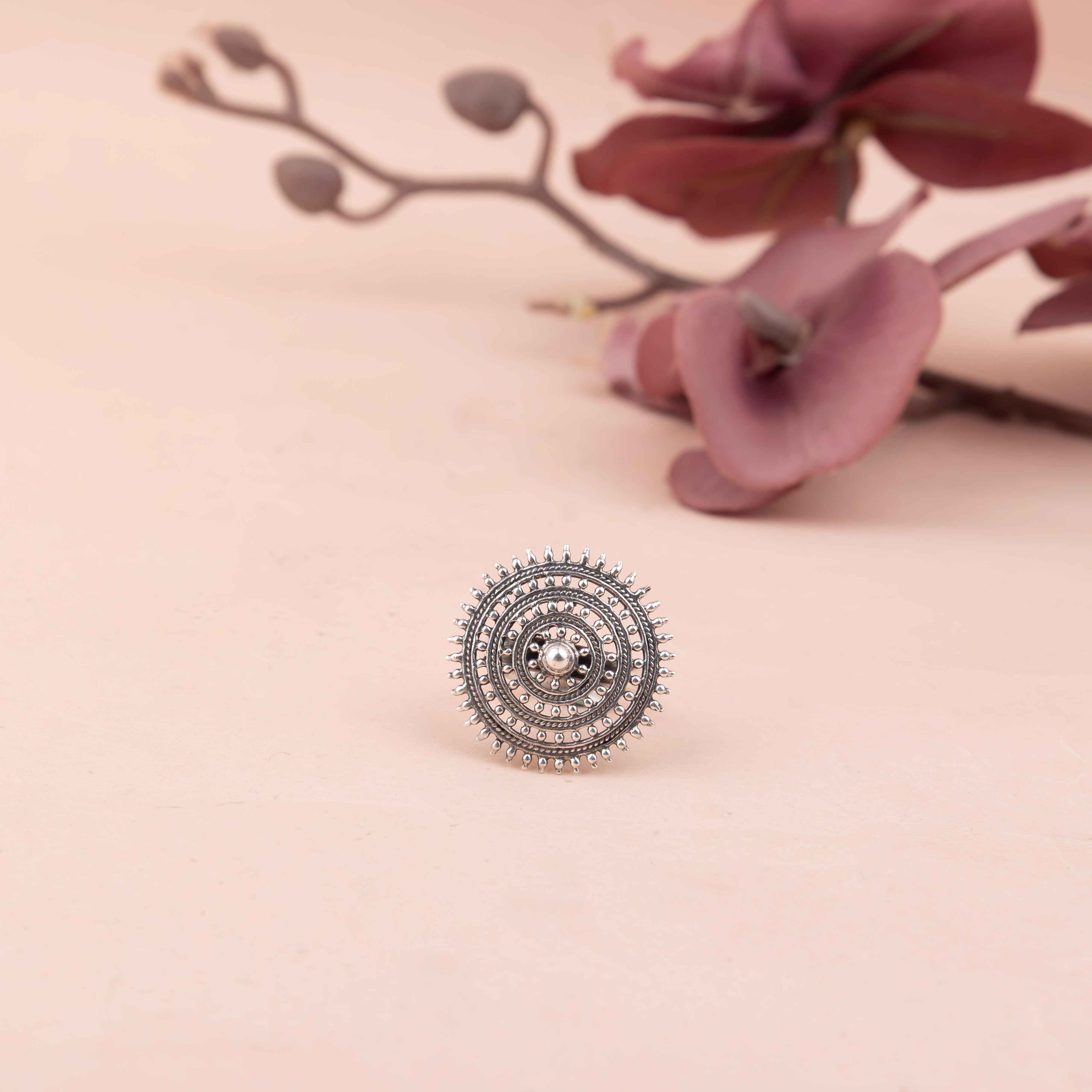 Adya fine Chakra ring