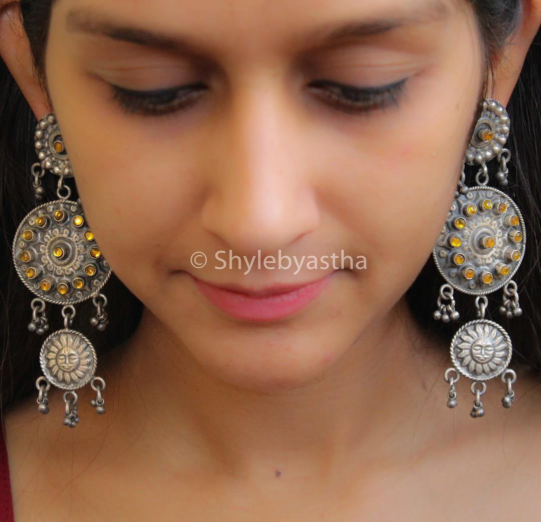 Anvaya 3 Layered Surya Hangings