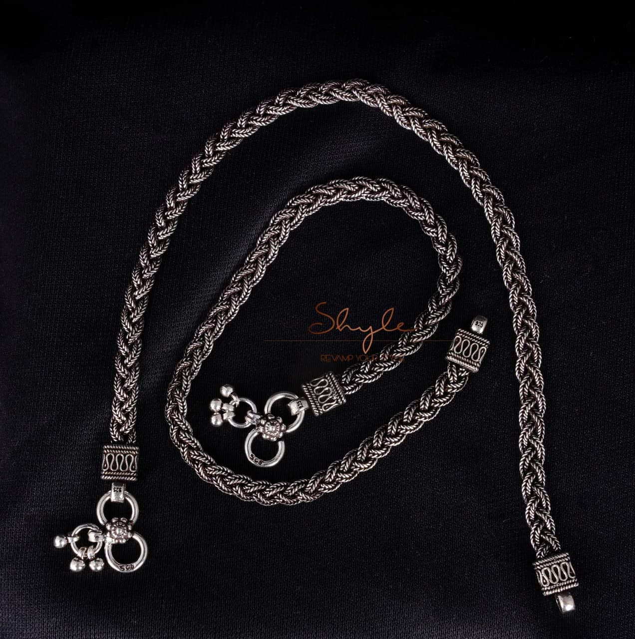 Anvaya Braid Knot Anklets Pair