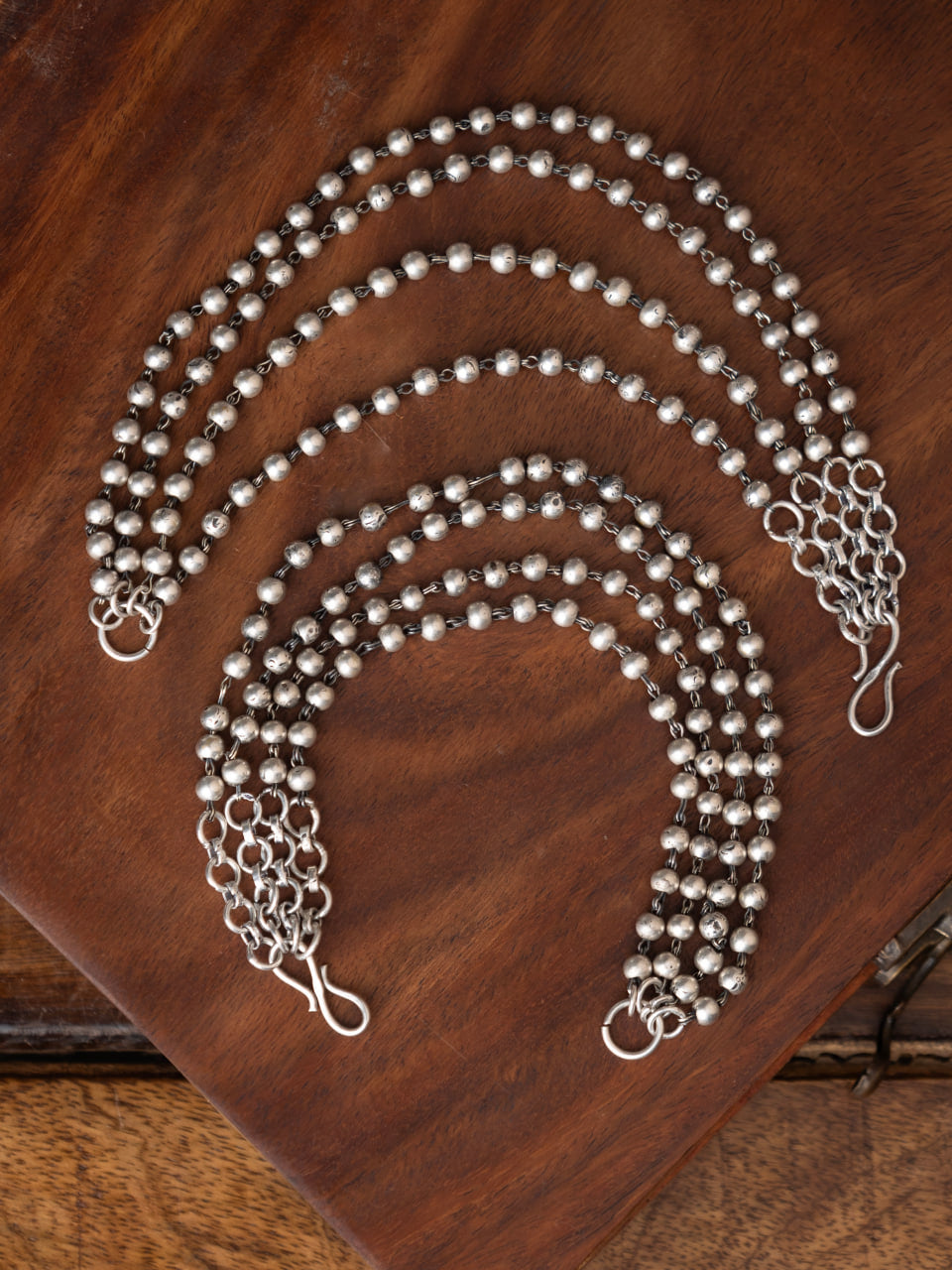 Anvaya Classic Four Layer Ball Earchain