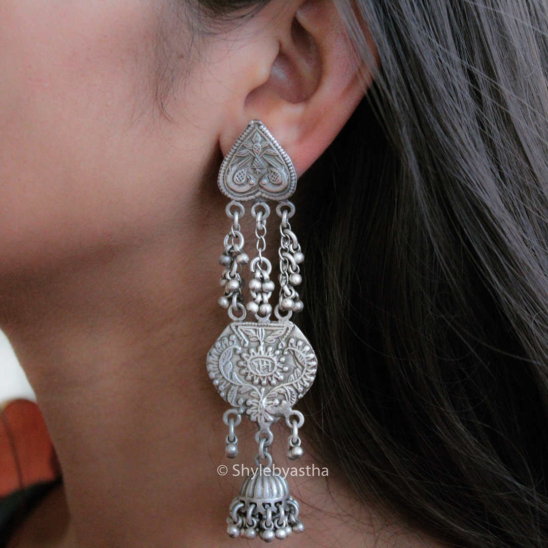 Anvaya Ghunghroo Hangings Ram Jhumka