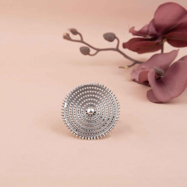 Anvaya Intricate Chakra Ring