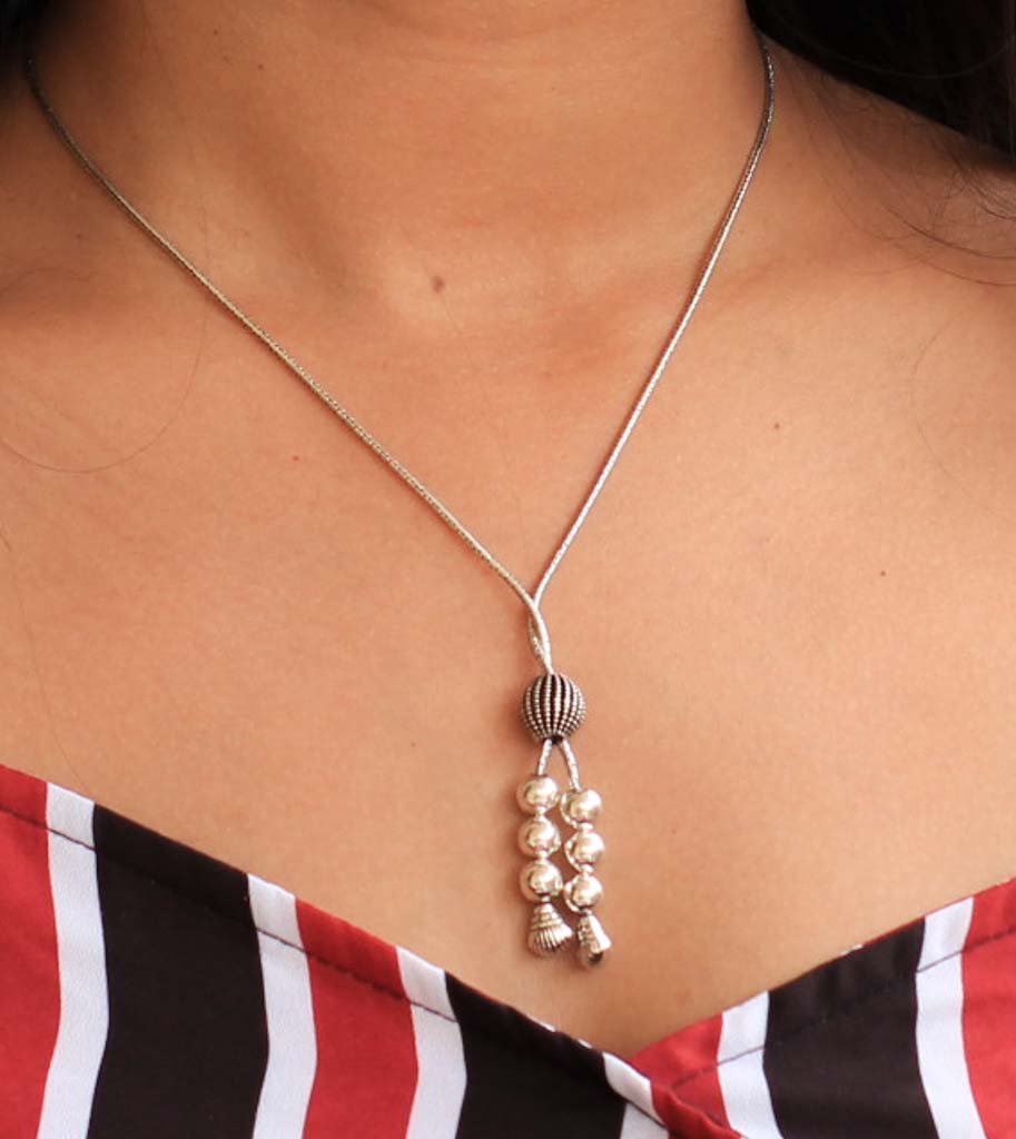 Adya Fine Ball Necklace