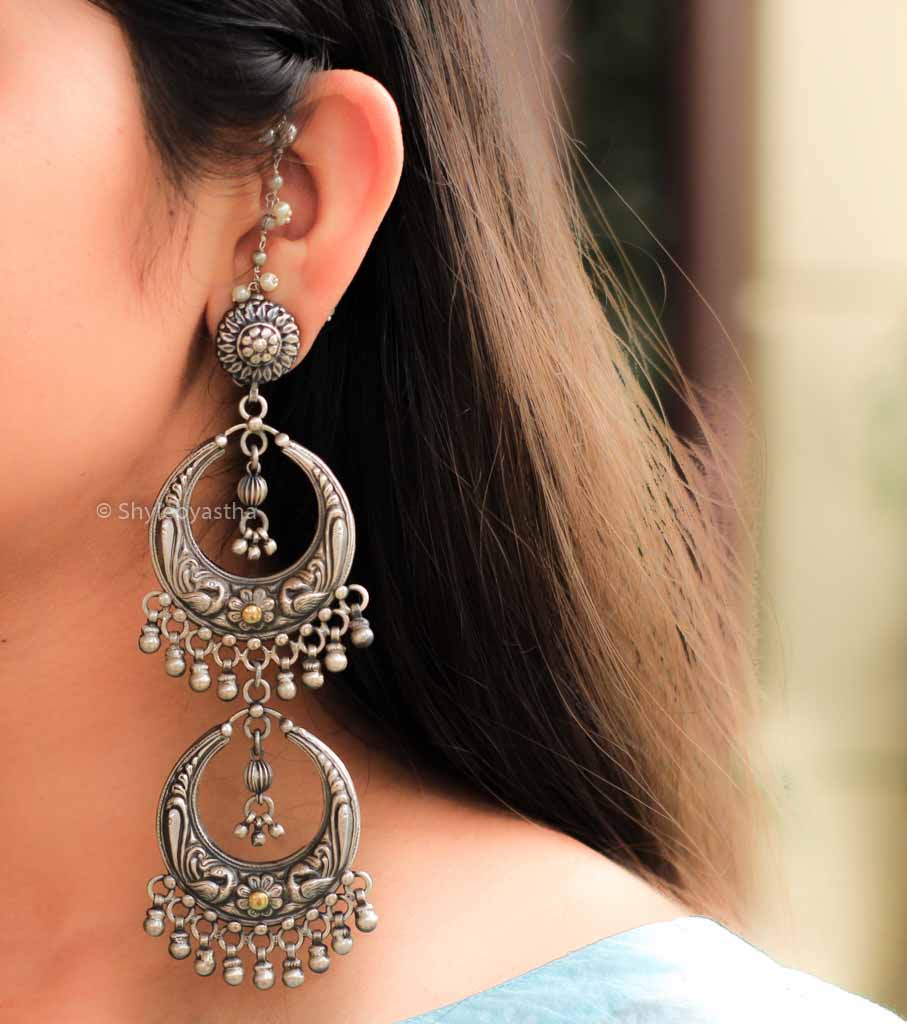 Dulari Layered Ghughri Chandbali