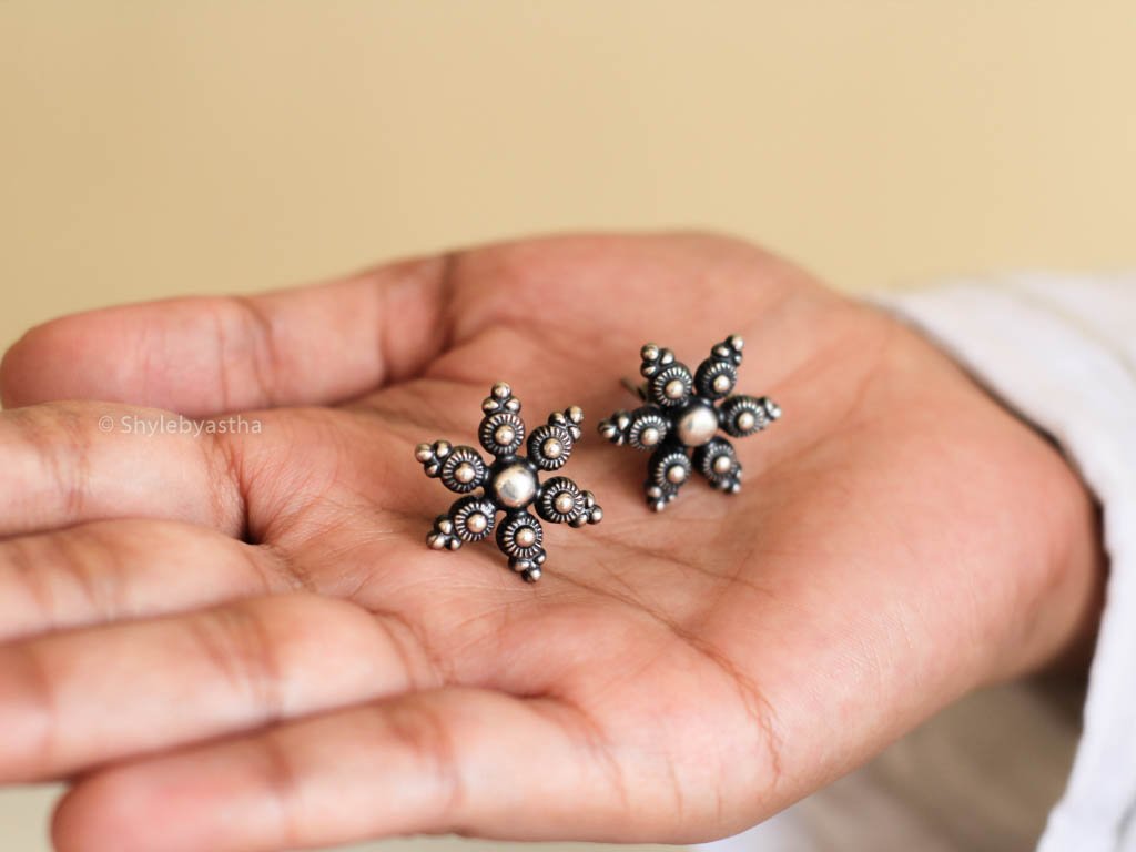 Adya Mini Flower Studs