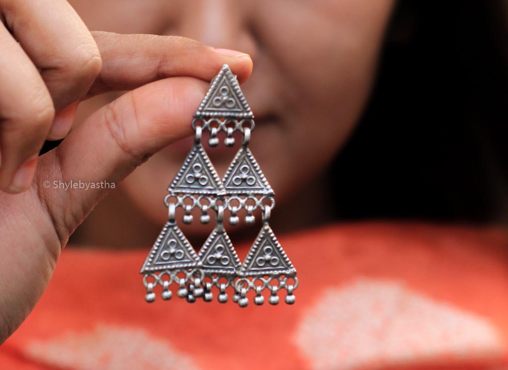 Mizoya Pyramid Earrings