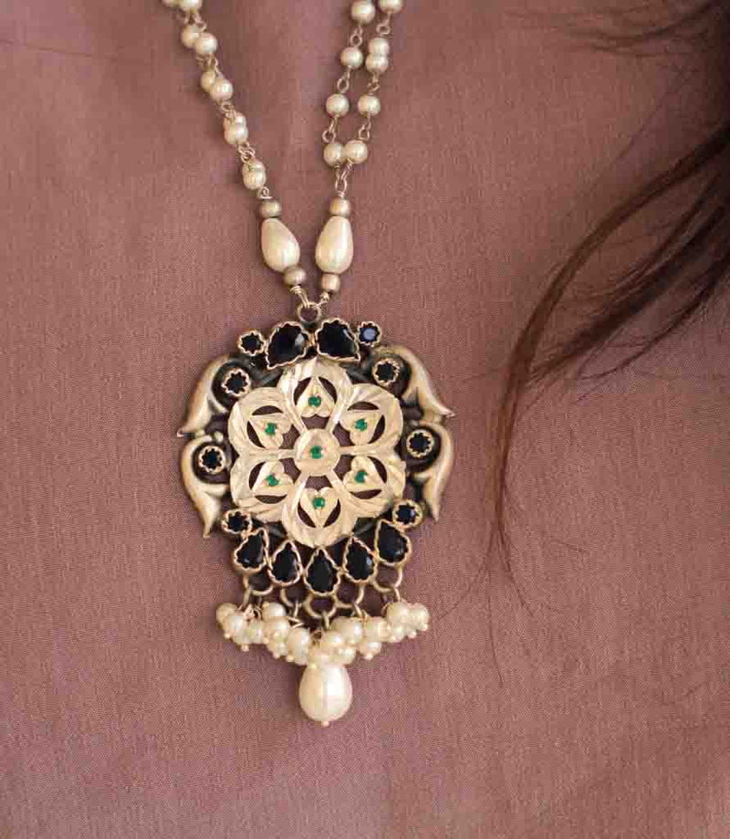 Tattva Jodhpuri Art Necklace