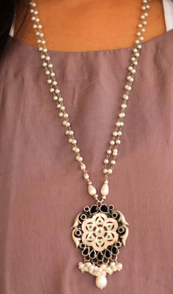 Tattva Jodhpuri Art Necklace