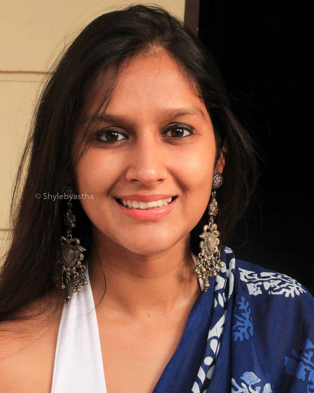 Dulari Ghughri Layered Ganesha Earrings
