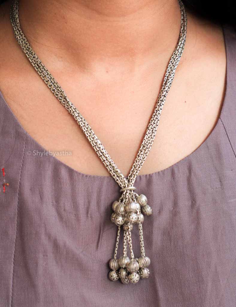 Tattva Ghughri Stacked Necklace