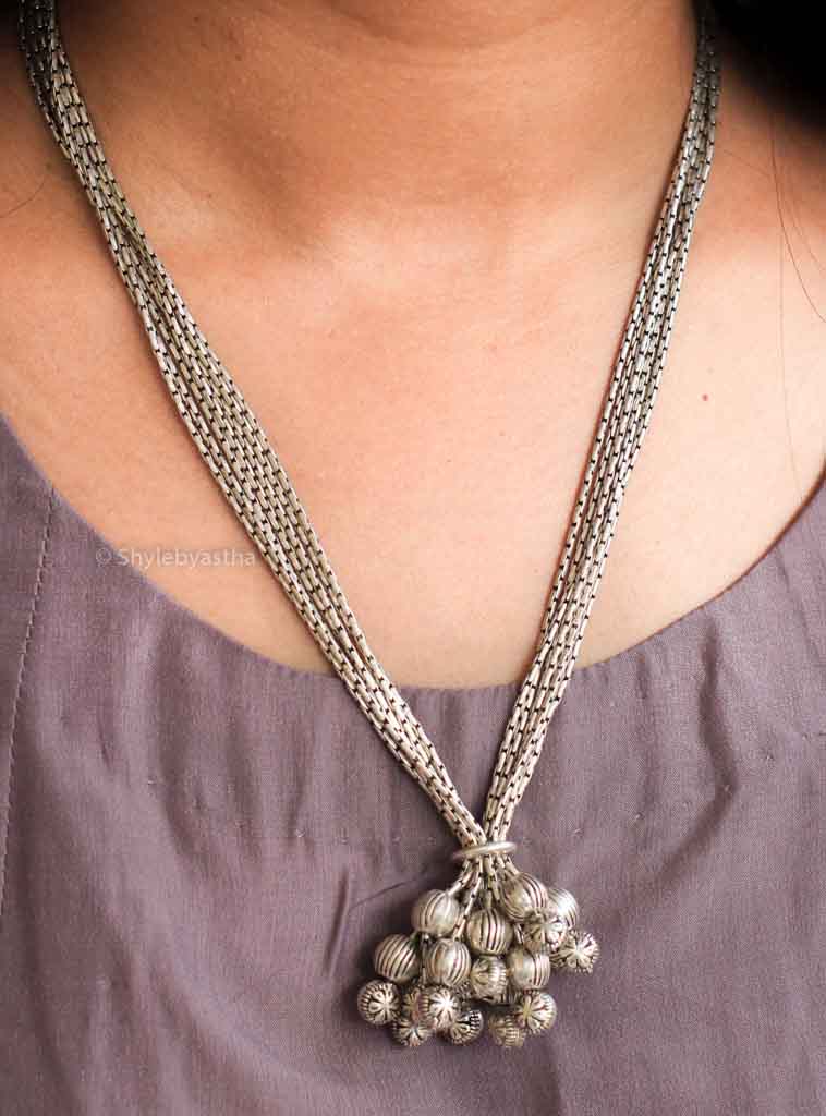 Tattva Ghughri Stacked Necklace