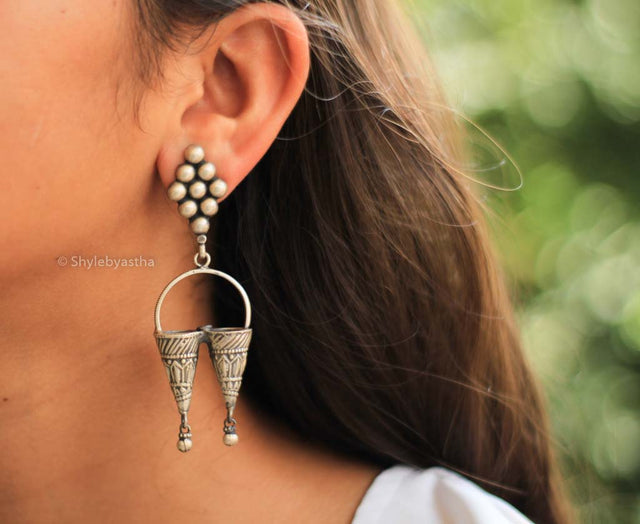 Mizoya Embossed Earrings