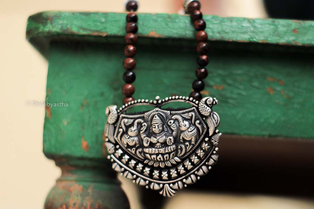 Anvaya Laxmi Deity Necklace