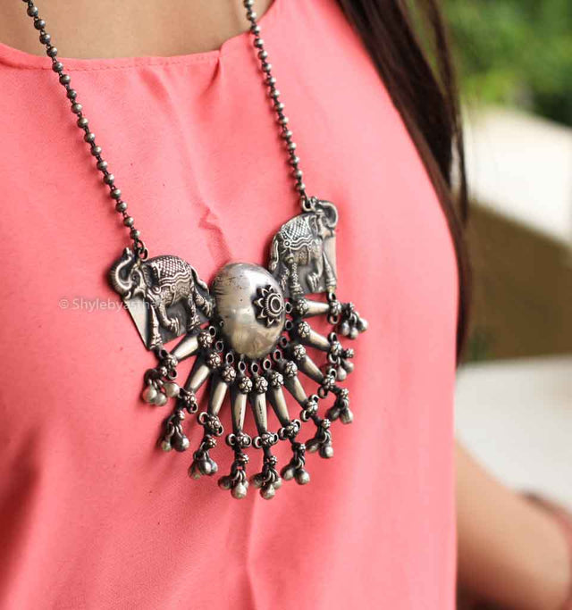 Anvaya Tribal Art Necklace