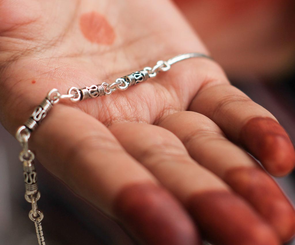 Adya Mini Cylindrical Anklets