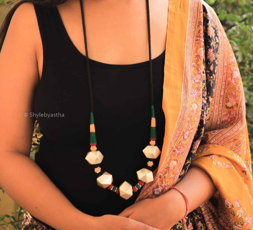 Anvaya Icosahedron Necklace